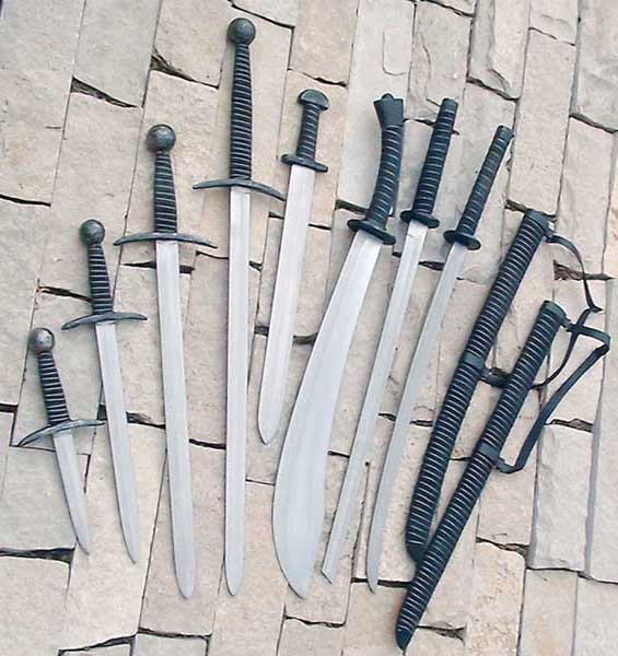 Battle Ready Stage Steel Swords